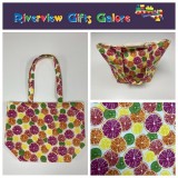 Large Tote Bag - Citrus Large Tote Bag - Citrus